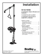 Bradley S19-310SS Installation Instructions Manual preview