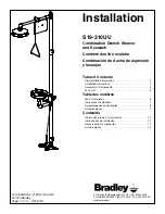 Bradley S19-310UU Installation Instructions Manual preview