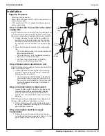 Preview for 4 page of Bradley S19-320B Installation Manual