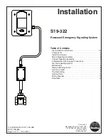 Bradley S19-322 Installation Manual предпросмотр