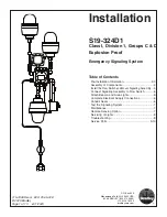 Preview for 1 page of Bradley S19-324D1 Installation Manual