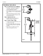 Предварительный просмотр 3 страницы Bradley S19-465EFW Installation