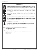 Предварительный просмотр 2 страницы Bradley S19-671 Installation Manual