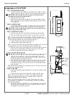 Preview for 4 page of Bradley S19-671H Installation Manual