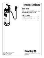 Bradley S19-680 Installation Instructions preview