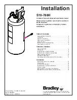 Bradley S19-788H Installation Manual preview