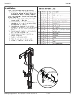 Предварительный просмотр 3 страницы Bradley S19-876 Installation