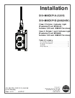 Bradley S19-889EXP1A Installation Manual preview