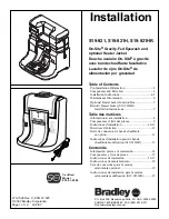 Bradley S19-921H Installation Manual preview
