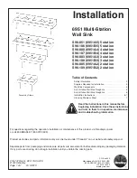 Предварительный просмотр 1 страницы Bradley S96-051 Installation Manual