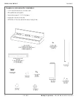 Предварительный просмотр 2 страницы Bradley S96-085 Installation Manual