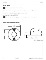 Предварительный просмотр 2 страницы Bradley SA70 Series Installation