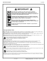 Preview for 2 page of Bradley Sentry SN2013/IR Installation Manual