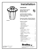 Preview for 1 page of Bradley SN2005/IR Installation Manual