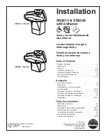 Preview for 1 page of Bradley SN2013 Installation Manual