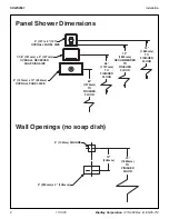 Preview for 2 page of Bradley SXWS9561 Installation Manual