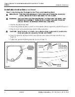 Preview for 61 page of Bradley Terrazzo WF2613 Installation Instructions Manual