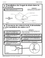 Preview for 31 page of Bradley Terreon Extra Height WF3203 Installation Instructions Manual