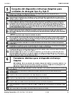 Preview for 55 page of Bradley Terreon Extra Height WF3203 Installation Instructions Manual