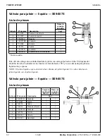 Preview for 62 page of Bradley Terreon Extra Height WF3203 Installation Instructions Manual