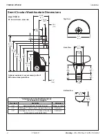 Preview for 4 page of Bradley Terreon Extra Height WF3203 Installation Manual