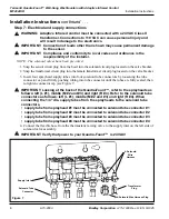 Preview for 8 page of Bradley Terreon Multi-Fount Series Installation Instructions Manual