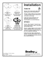 Предварительный просмотр 1 страницы Bradley Terreon TDB3104 Installation Manual