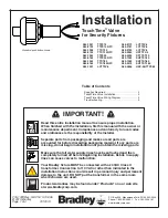Предварительный просмотр 1 страницы Bradley TouchTime S45-1941 Installation