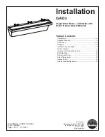 Предварительный просмотр 1 страницы Bradley Verge LVA Series Installation Manual