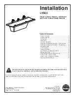 Bradley Verge LVSD2 Installation Manual preview