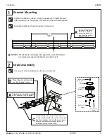 Preview for 9 page of Bradley Verge LVSD2 Installation Manual