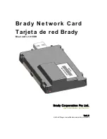 Brady BNCBT User Manual preview