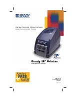 Preview for 1 page of Brady BP-IP300 Manual