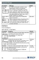 Preview for 59 page of Brady BP-IP300 Manual