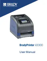 Brady BradyPrinter i3300 User Manual preview