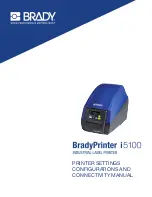 Brady BradyPrinter i5100 Setting Configurations And Connectivity Manual preview