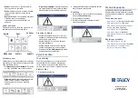 Preview for 2 page of Brady BradyPrinter S3100 Quick Start Manual