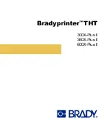 Preview for 1 page of Brady Bradyprinter THT 300X-PLUS Manual