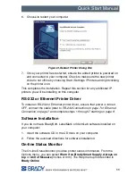 Предварительный просмотр 14 страницы Brady IP Printer series Quick Start Manual