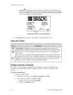 Preview for 74 page of Brady LabelMark 3.1 User Manual