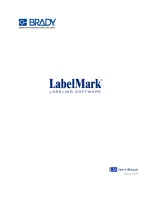 Preview for 1 page of Brady LabelMark 5.0 User Manual