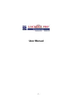 Brady LOCKOUT PRO Enterprise 2.0 User Manual preview