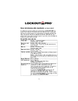 Предварительный просмотр 32 страницы Brady LOCKOUT-PRO Quick Start Manual