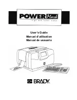 Brady POWERMark User Manual preview