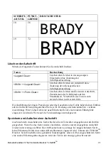 Предварительный просмотр 32 страницы Brady TLS2200 User Manual