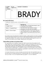 Предварительный просмотр 119 страницы Brady TLS2200 User Manual