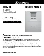 Предварительный просмотр 1 страницы Braeburn 140311 Installer Manual