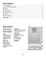 Предварительный просмотр 2 страницы Braeburn 140311 Installer Manual