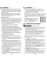 Preview for 2 page of Braeburn Builder 1000 Instructions Manual