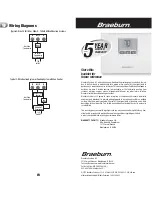 Предварительный просмотр 5 страницы Braeburn Builder 1005 Manual